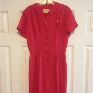 1950s Vintage Betty Hartford Dress